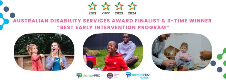 best early intervention program national winner therapy pro ndis provider